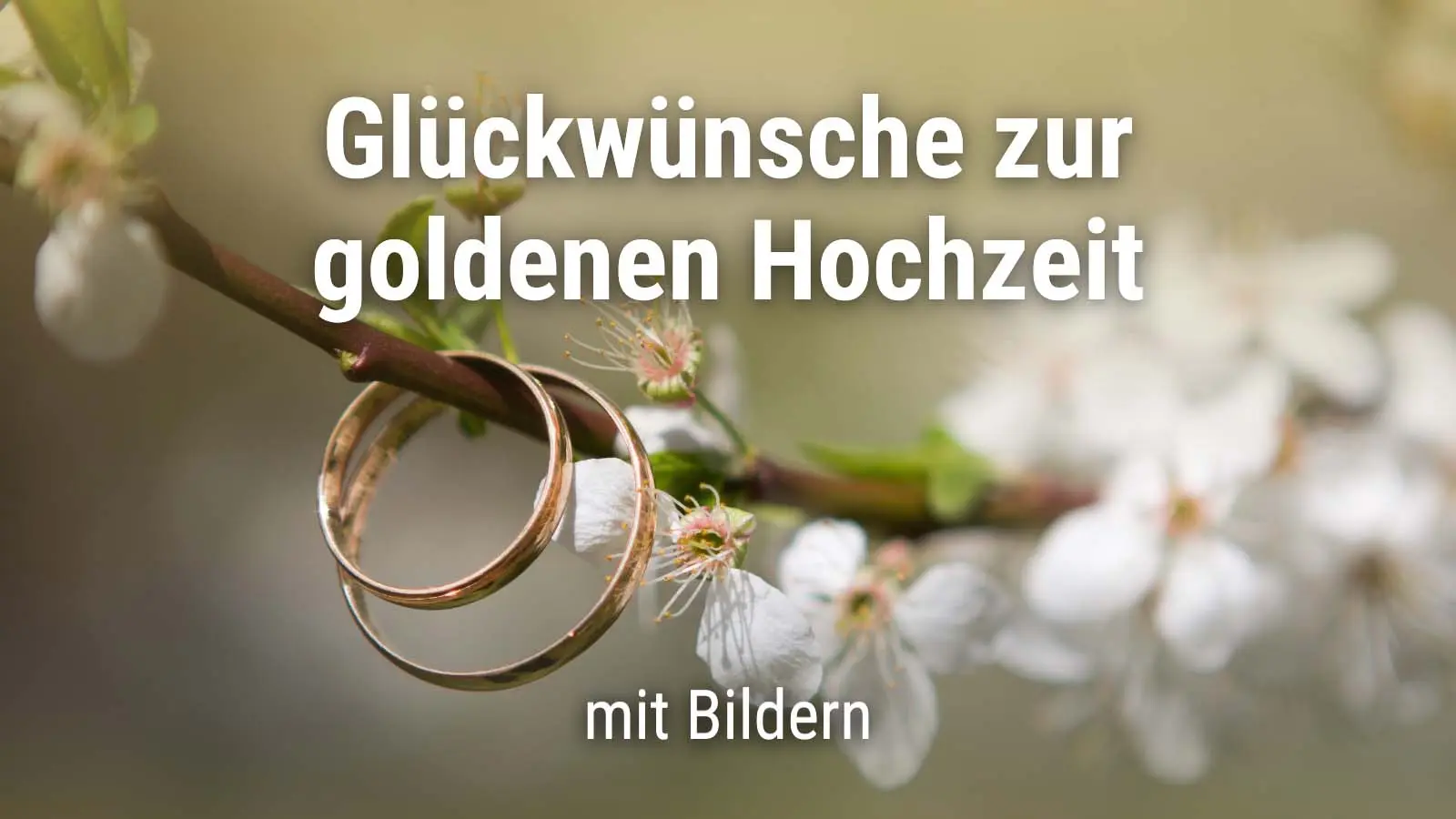 Glückwünsche zur Goldenen Hochzeit – Moderne, herzliche und lustige Ideen für das besondere Jubiläum