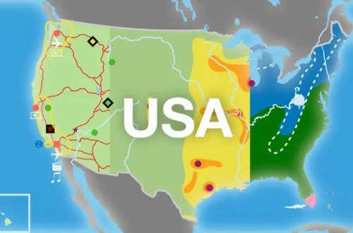 Landkarte USA – Ein faszinierender Überblick über Geografie, Staaten und Regionen