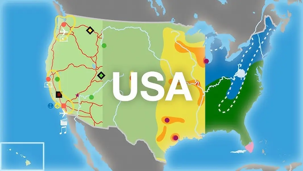 Landkarte USA – Ein faszinierender Überblick über Geografie, Staaten und Regionen