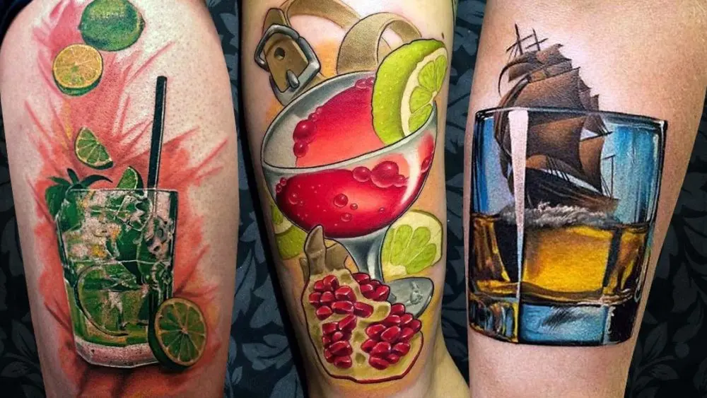 alkohol nach tattoo