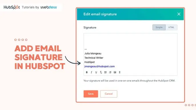 HubSpot Signature 2025 Wie du professionelle E-Mail-Signaturen mit HubSpot erstellst und warum sie heute wichtiger denn je sind