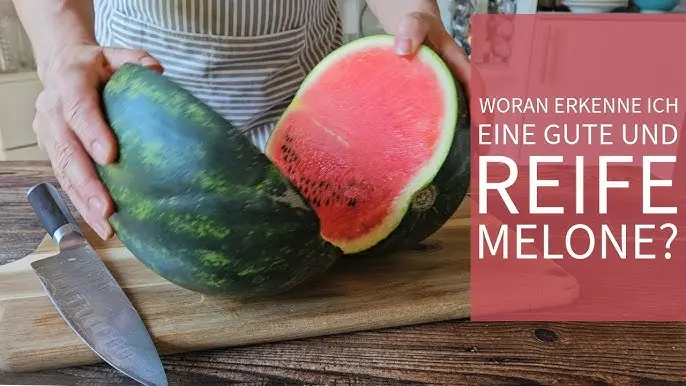 Wann ist eine Wassermelone reifi So erkennst du eine perfekt süße Frucht