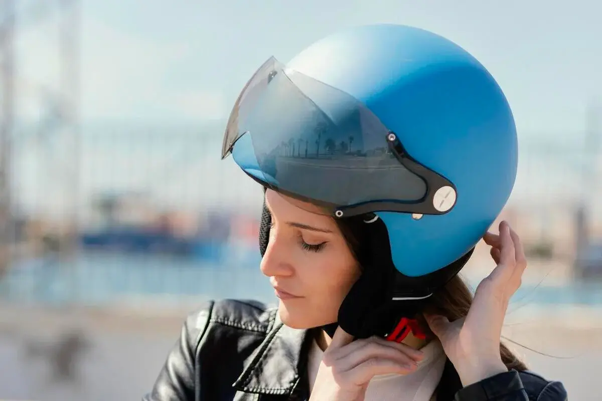 Scooter and Helmet 2025