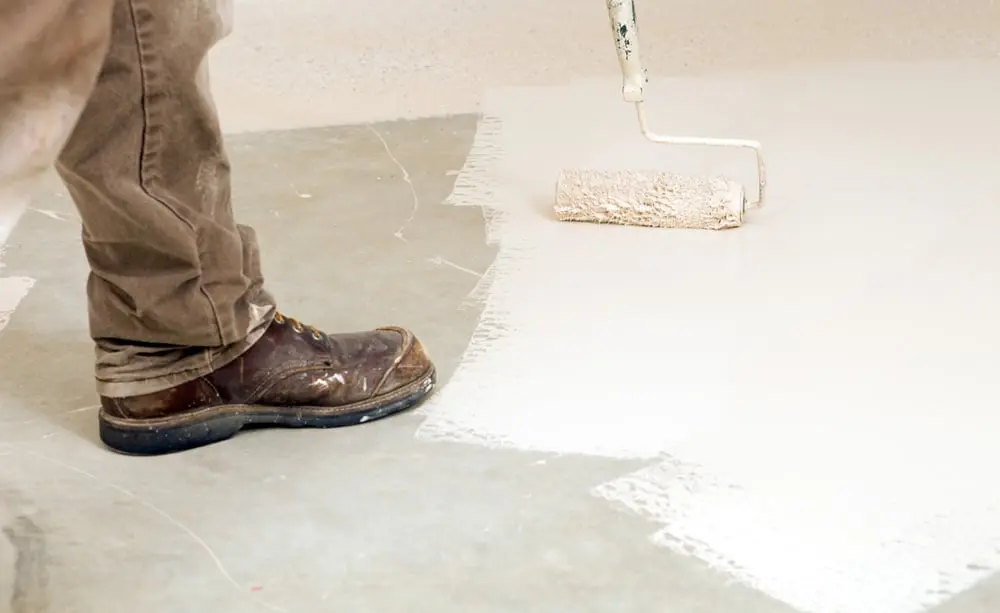 Kellerboden streichen: