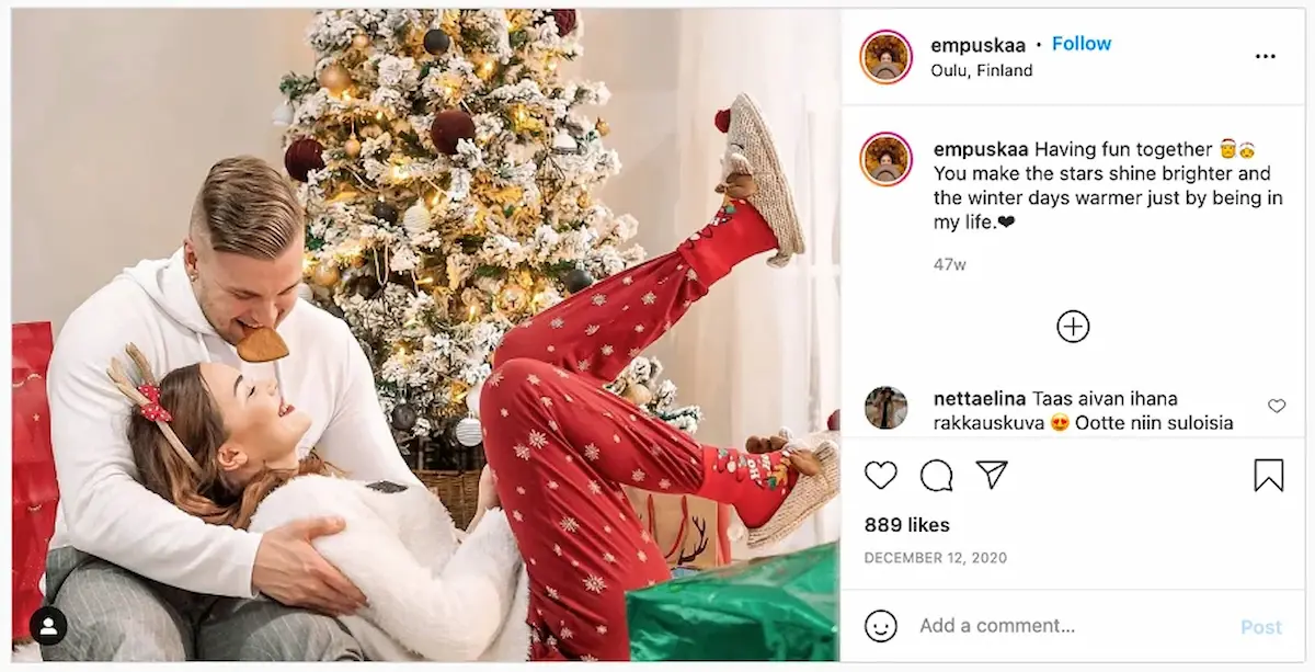 Fröhliche Weihnachten Captions: Ideen für Social Media