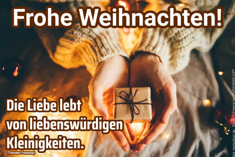Frohe Weihnachten – Die schönsten Zitate, Sprüche und Wünsche