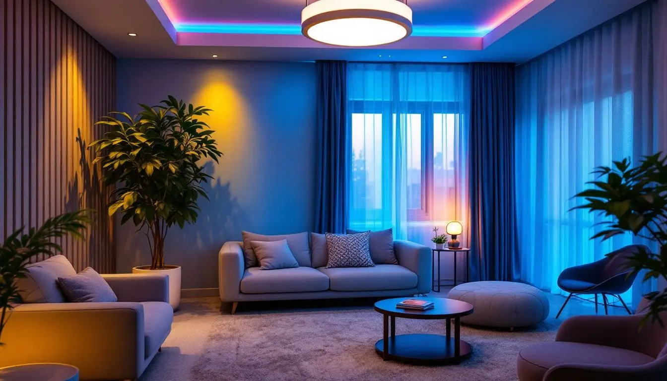 Gedimmte LED-Lichter: Energieeffizienz trifft auf Wohlfühlatmosphäre